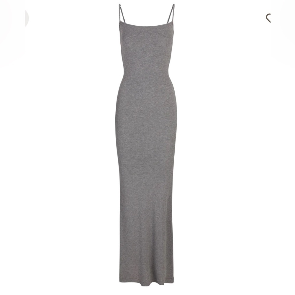SKIMS soft lounge long slip dress